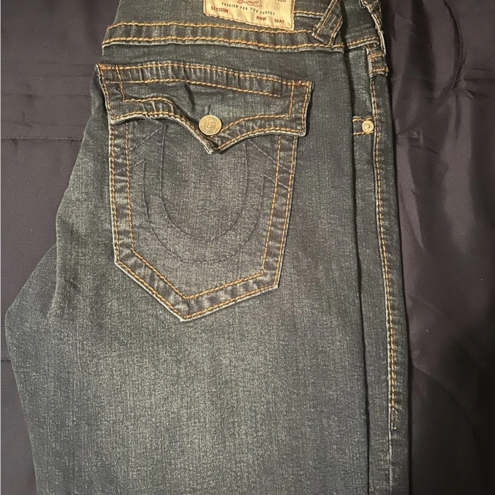 True Religion Indigo Denim Pants
